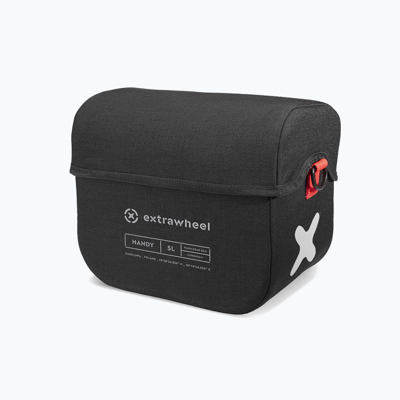 Brašna na bicykel Extrawheel Handy Premium 5L čierna E144 2