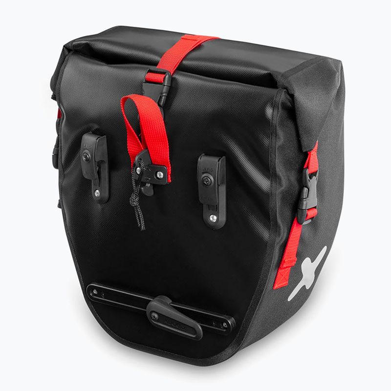 Taška na bicykel Extrawheel Biker 2 x 15 l čierne 2