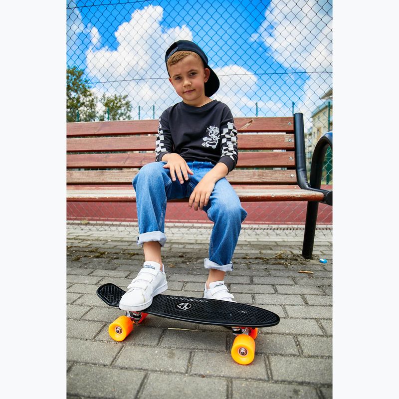 Humbaka detský flip skateboard čierny HT-891579 5