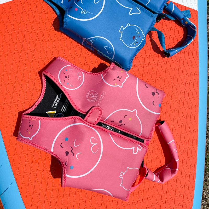 Detská vesta AQUASTIC belay pink HT-16879 10