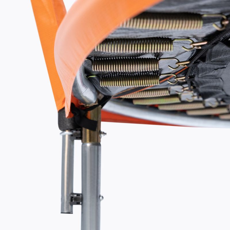 HUMBAKA Super 244 cm oranžová záhradná trampolína Super-8' Trampoty 17