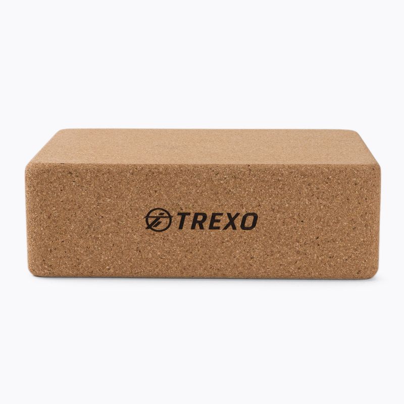 Joga kocka TREXO hnedá YB-75 2