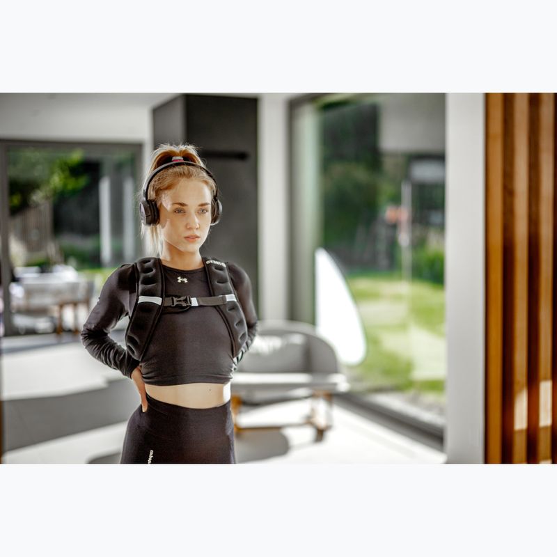 Záťažová tréningová vesta XTREXO čierna WV-05 3