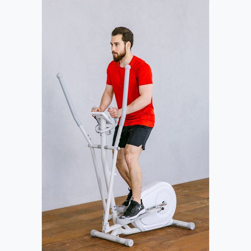 Eliptický trenažér XTREXO biely ET3 7