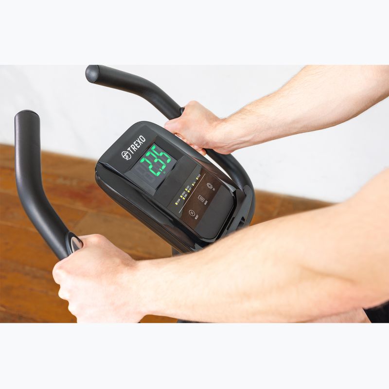 Stacionárny bicykel XTREXO Hex čierny EB-H2 6