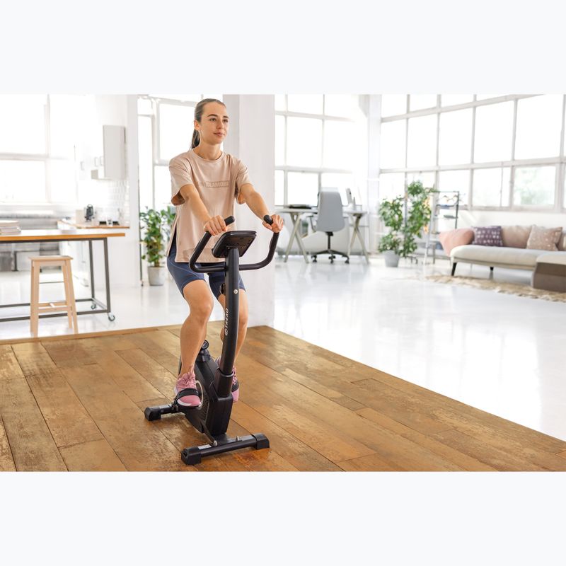 Stacionárny bicykel XTREXO Hex čierny EB-H2 10