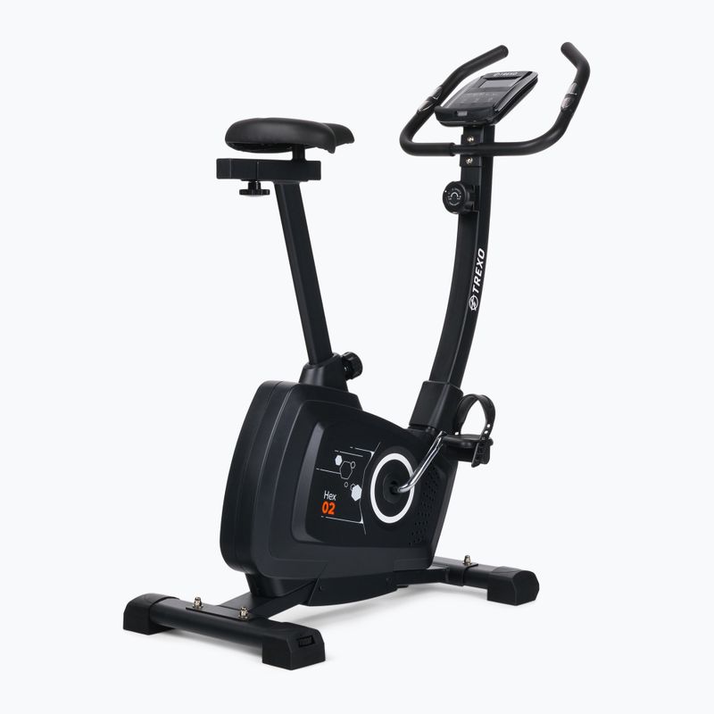 Stacionárny bicykel TREXO Hex čierny EB-H2