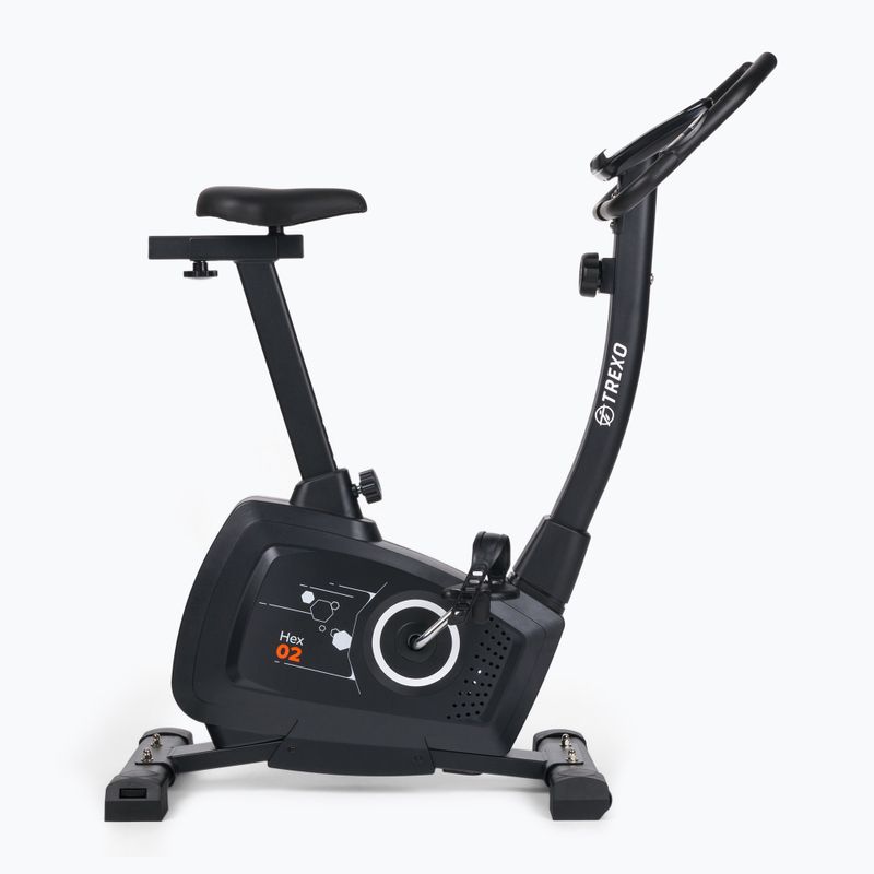 Stacionárny bicykel TREXO Hex čierny EB-H2 2