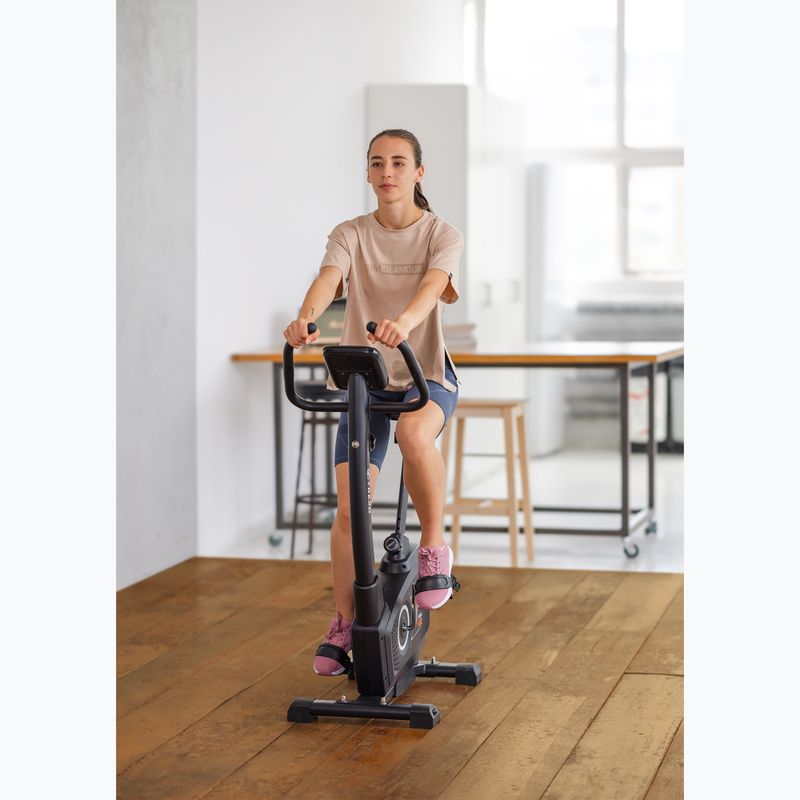 Stacionárny bicykel TREXO Hex čierny EB-H2 4