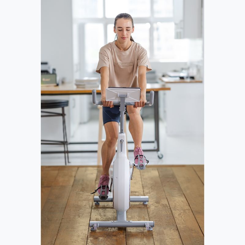 Stacionárny bicykel XTREXO biely EB-5 8