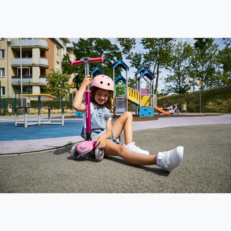Detská cyklistická prilba ATTABO K1 ružová AH-K1 12