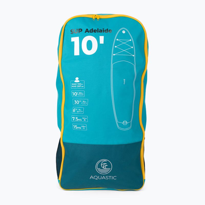 AQUASTIC SUP doska Adelaide 10' allround zelená AQS-SUP002 14