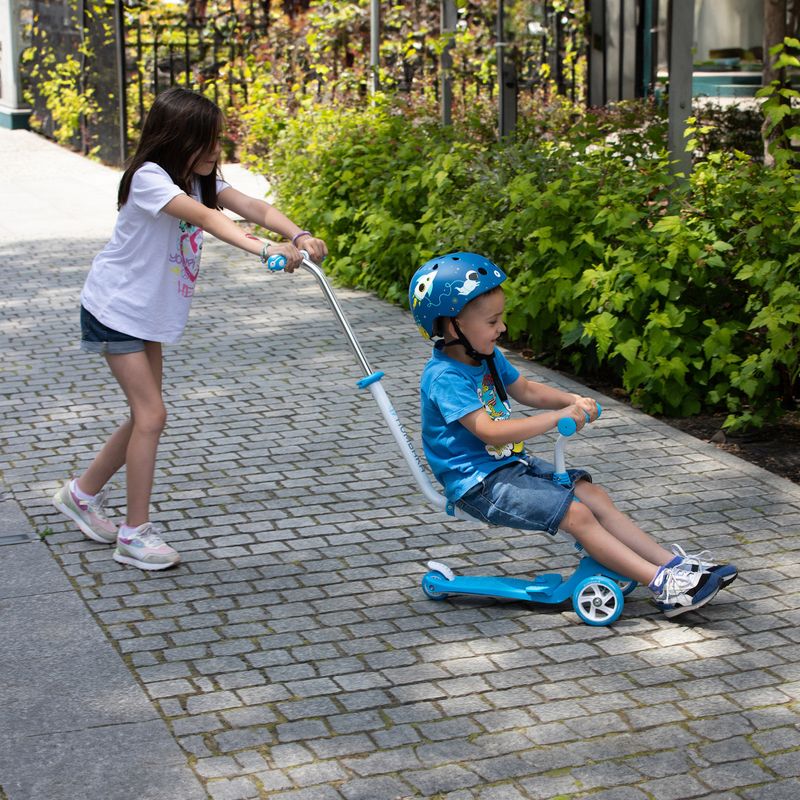 HUMBAKA Fun 3v1 detská kolobežka modrá KS002 4