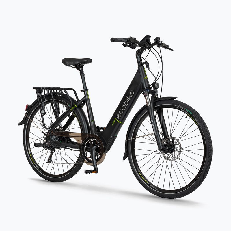 EcoBike X-Cross M/13Ah elektrický bicykel čierny 1010303 2