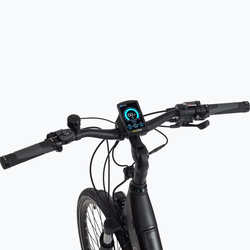 EcoBike X-Cross M/13Ah elektrický bicykel čierny 1010303 6