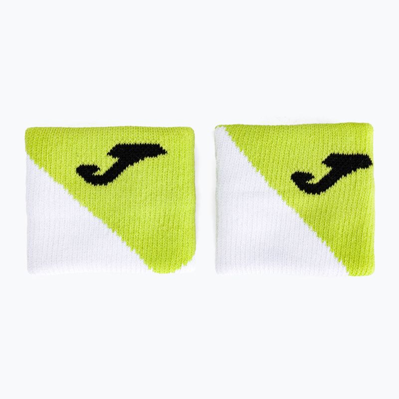 Zápästné obväzy Joma 4818 Wristband Large 2 szt. bielo-žlté4818. 2