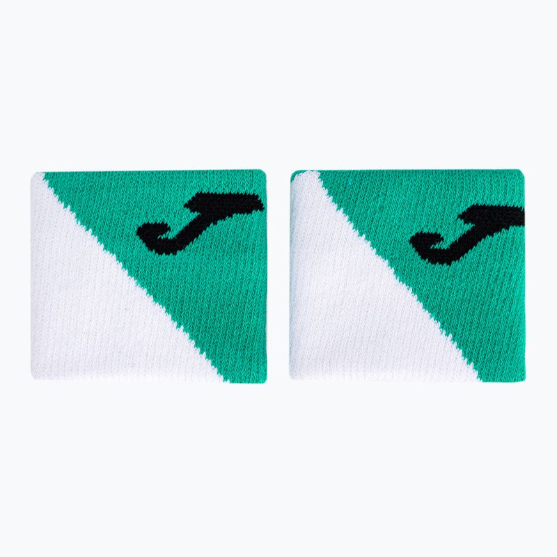 Zápästné obväzy Joma 4818 Wristband Large 2 szt bielo-zelené 4818. 2