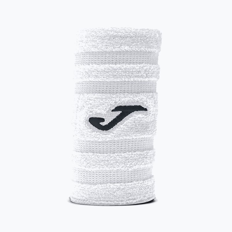 Zápästné obväzy Joma 474 Wristband Large 2 szt. biele 474. 3