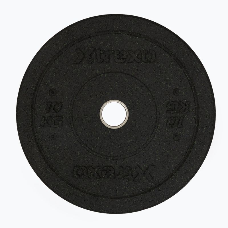 Olympijské nárazníkové závažia XTREXO čierne TRX-BMP1 1 kg 3