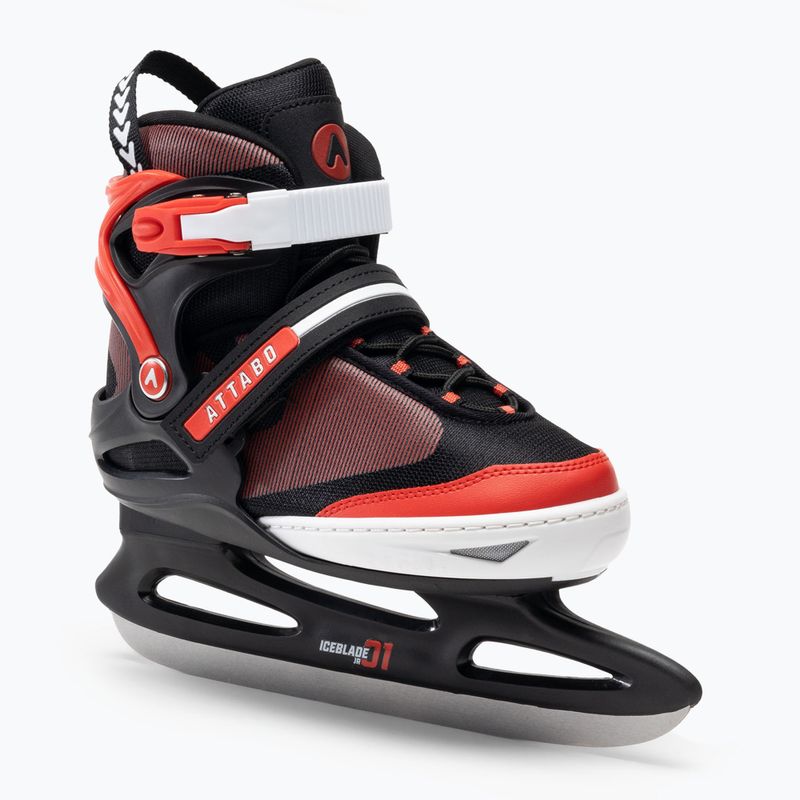 Detské korčule ATTABO ICEBLADE 01 black/red