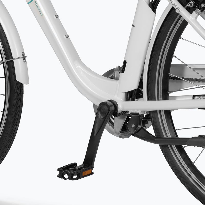 EcoBike Traffic 36V 14.5Ah 522Wh Smart BMS biely elektrický bicykel 10