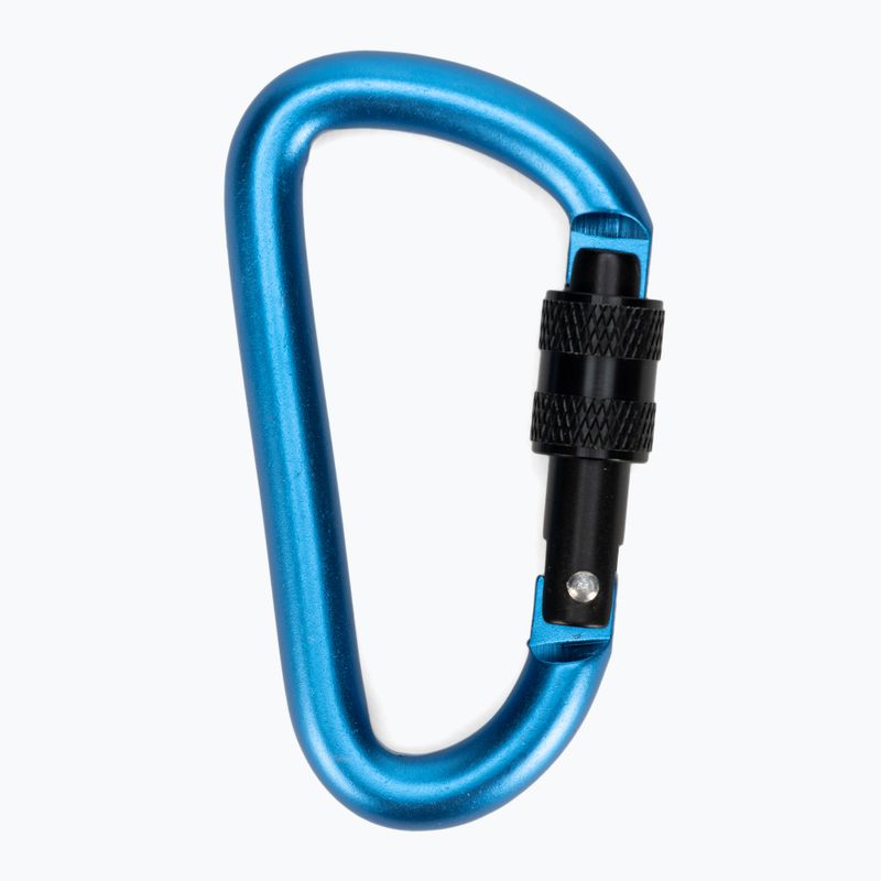 Salewa D-Shape Carbiner so skrutkou modrá 00-0000034102 2