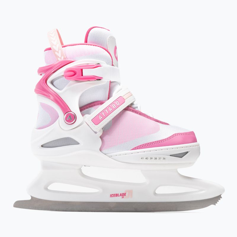 Detské korčule ATTABO ICEBLADE 01 white/pink 2