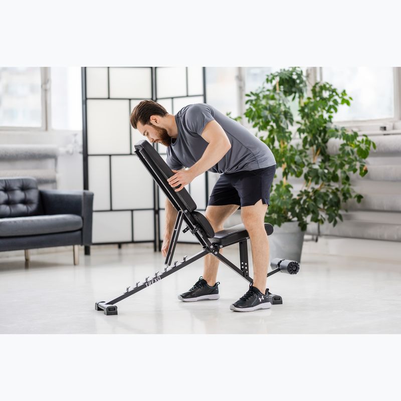 Tréningová lavica XTREXO B200 čierna 6