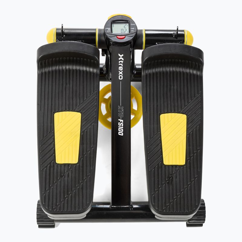 XTREXO FS100 stepper čierna/žltá 10