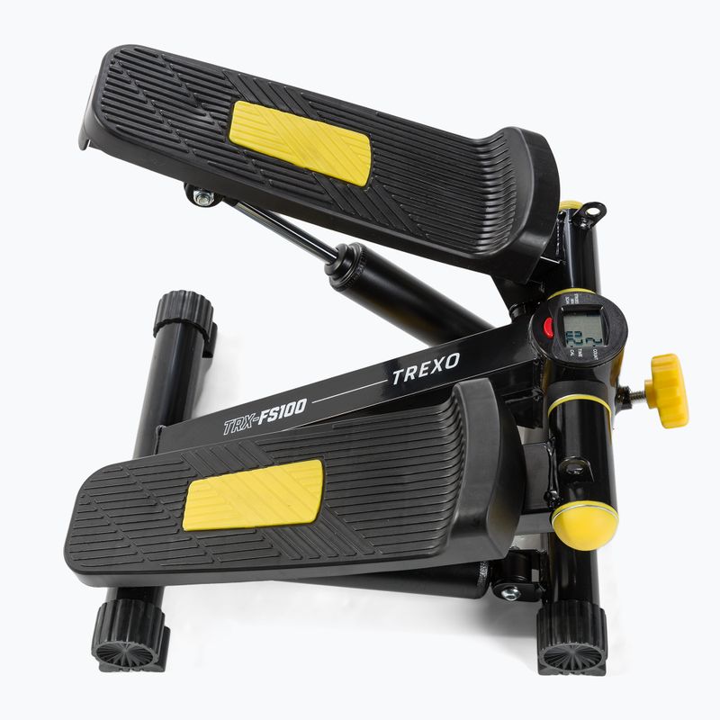 XTREXO FS100 stepper čierna/žltá 11