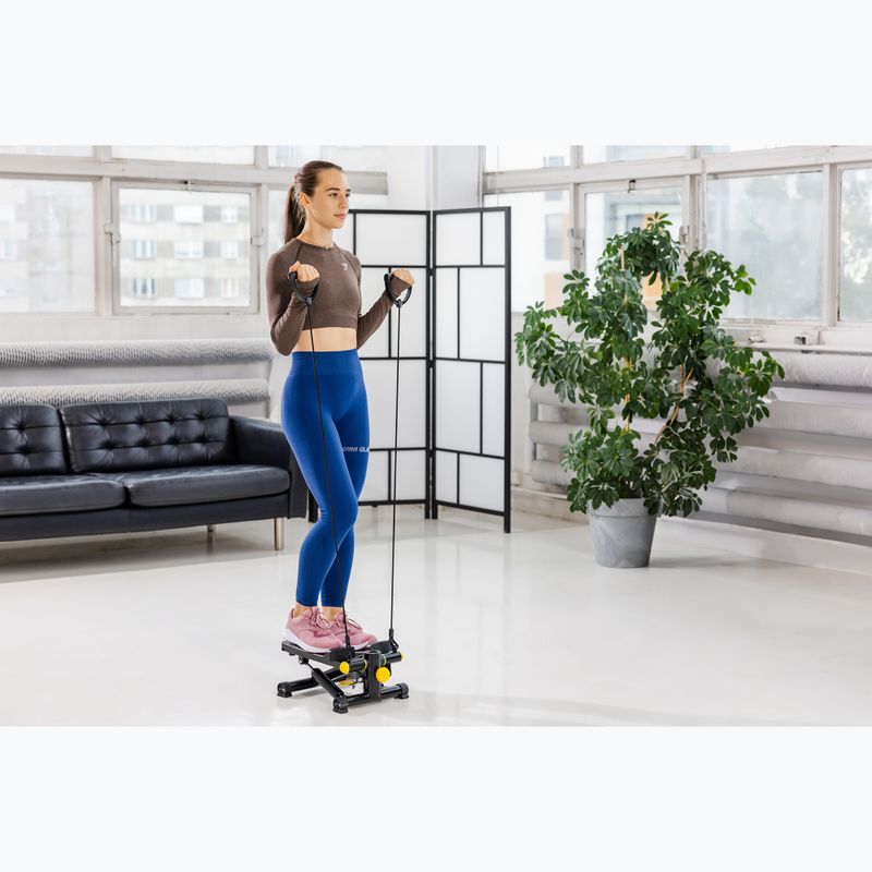 XTREXO FS100 stepper čierna/žltá 4