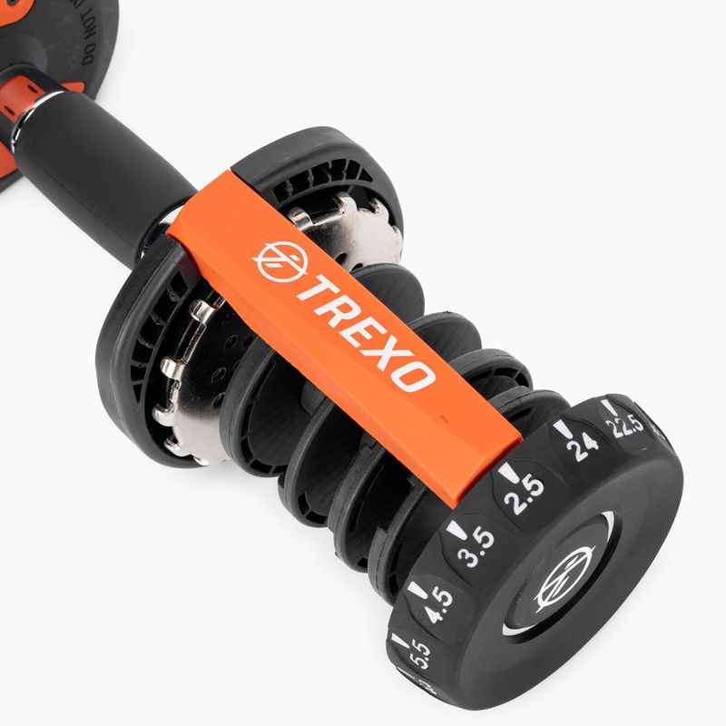 Rukoväť TREXO pre 24 kg nastaviteľné činky 2