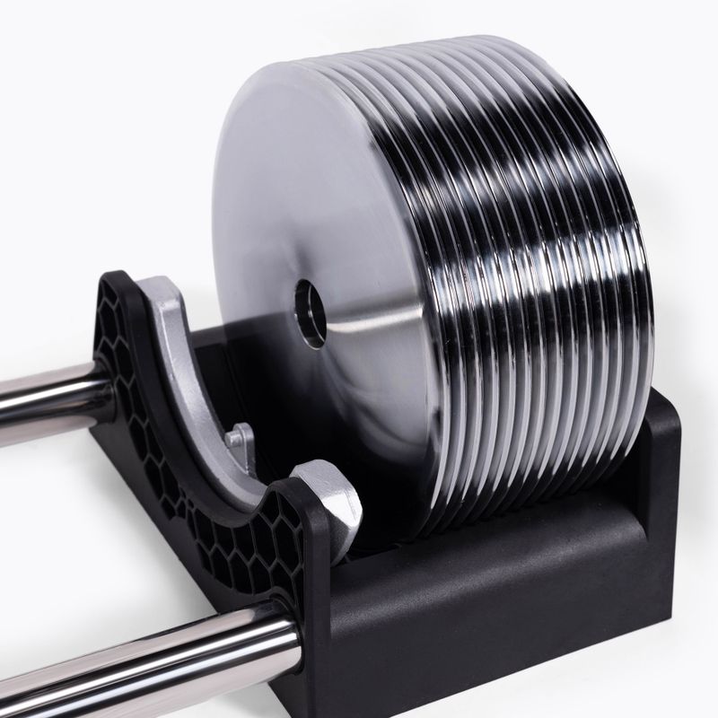 Nastaviteľná činka XTREXO TRX-AD32C 3-32 kg strieborná 12