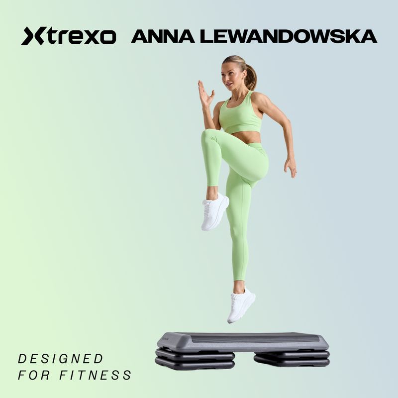 XTREXO aerobikový stepper TXO-B4W008 ružový 2