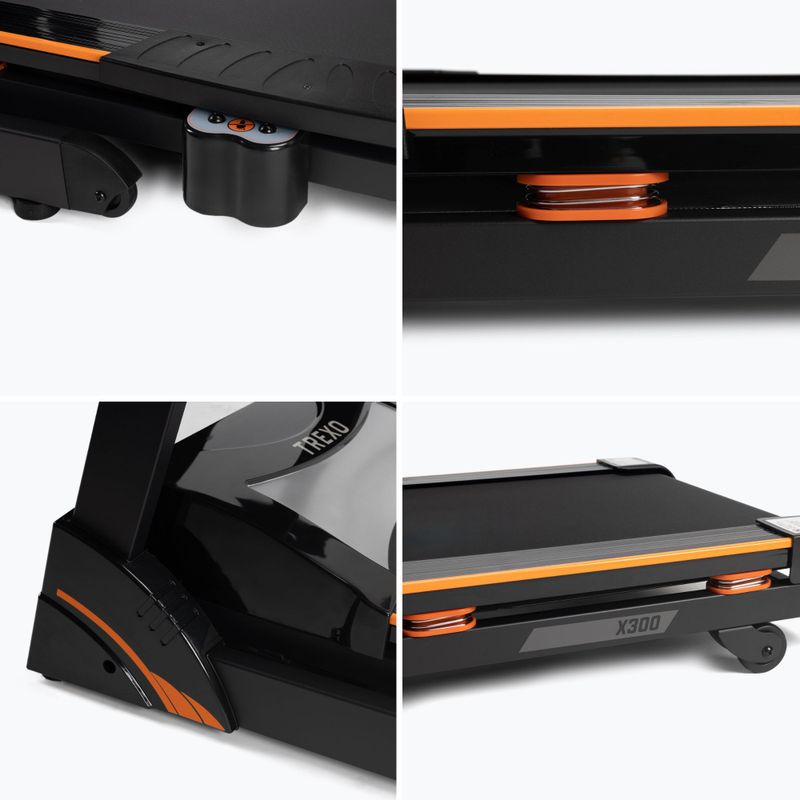 Elektrický bežecký pás XTREXO X300 čierny 15