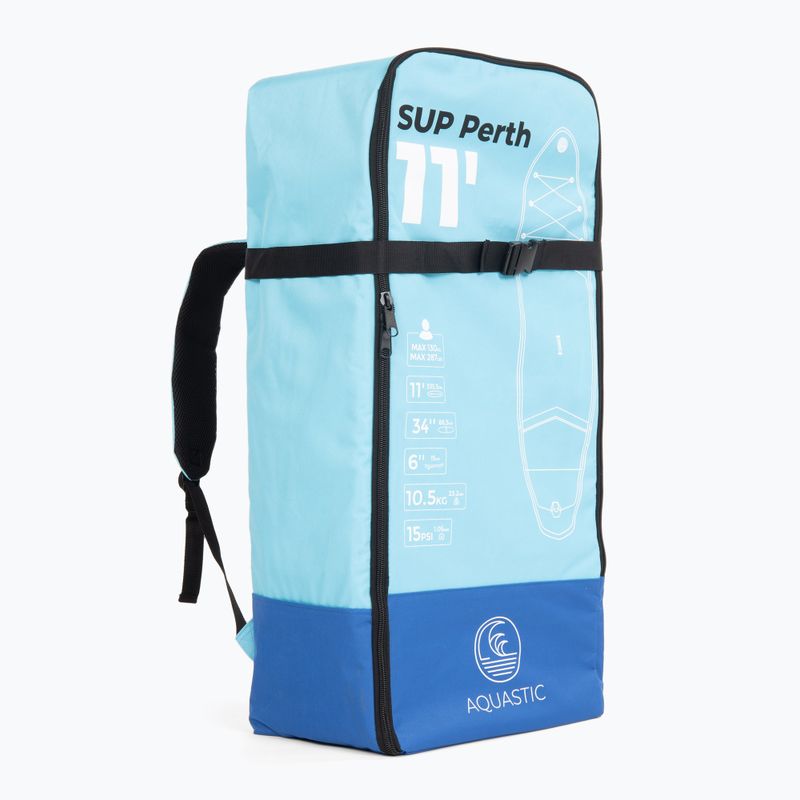 SUP AQUASTIC Perth 11'0" board backpack blue 3