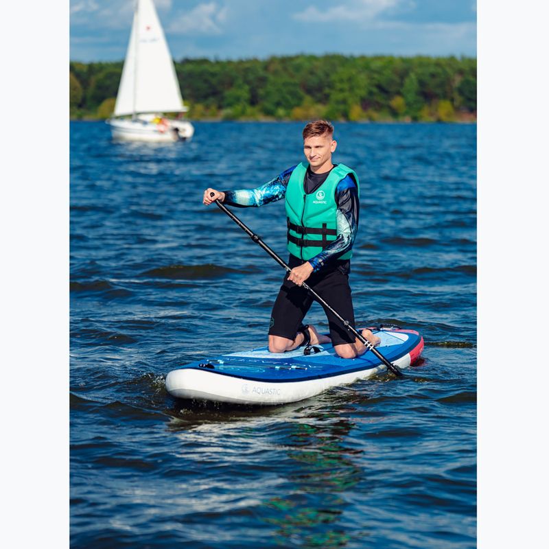 SUP AQUASTIC Touring Pro 14'0" modrý 4