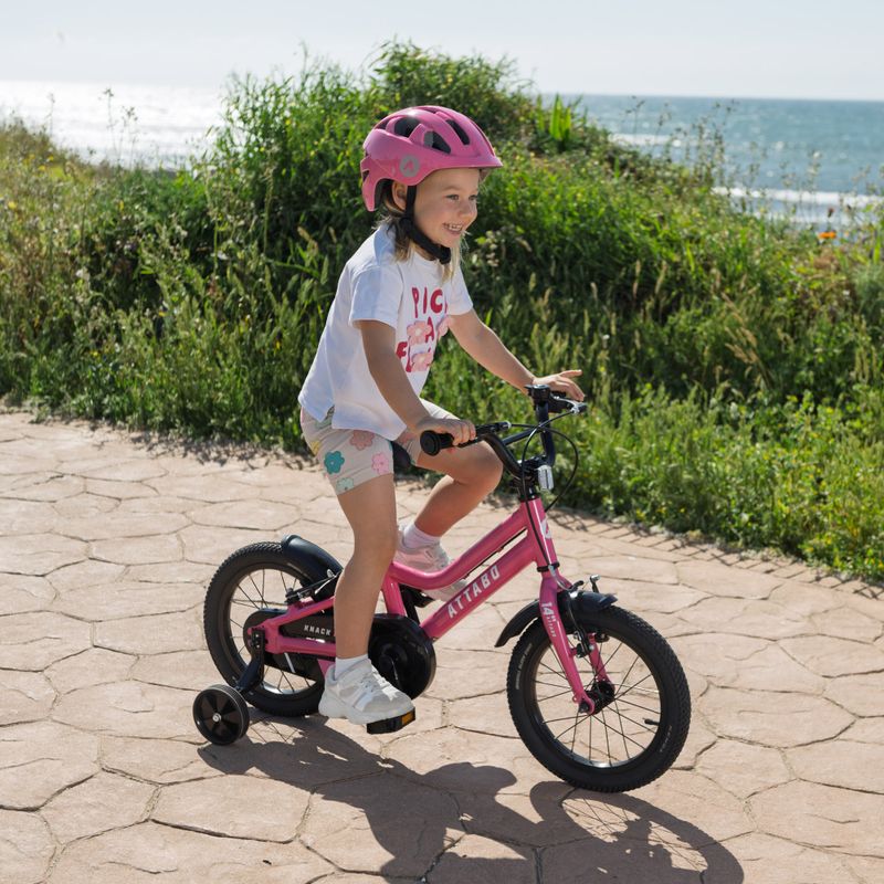 Detský bicykel ATTABO KNACK 14" pink 10