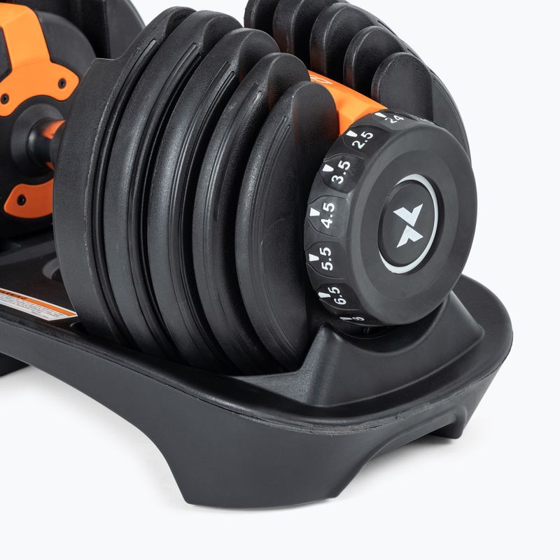 Nastaviteľná činka  XTREXO ADT-24-BF 24 kg čierna 3