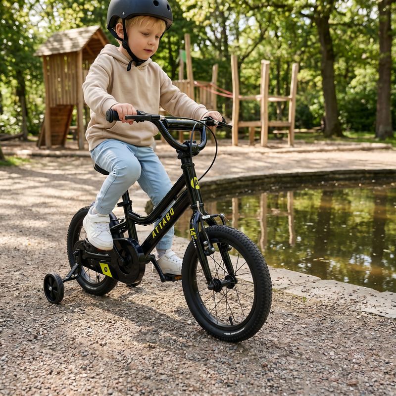Detský bicykel ATTABO KNACK 14" black 5