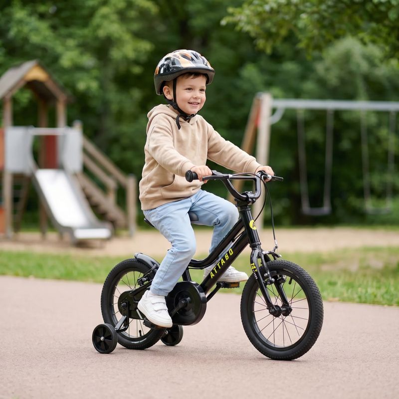 Detský bicykel ATTABO KNACK 14" black 6