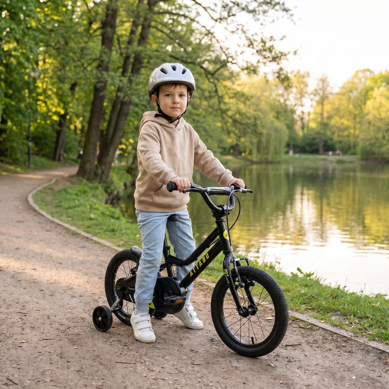 Detský bicykel ATTABO KNACK 14" black 7