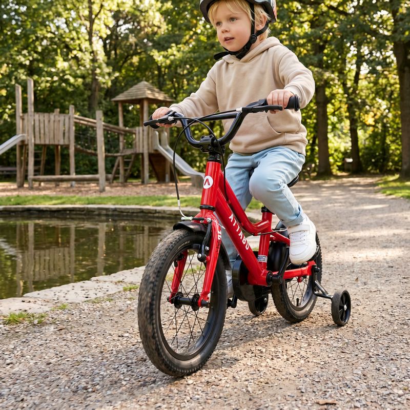 Detský bicykel ATTABO KNACK 14" red 7