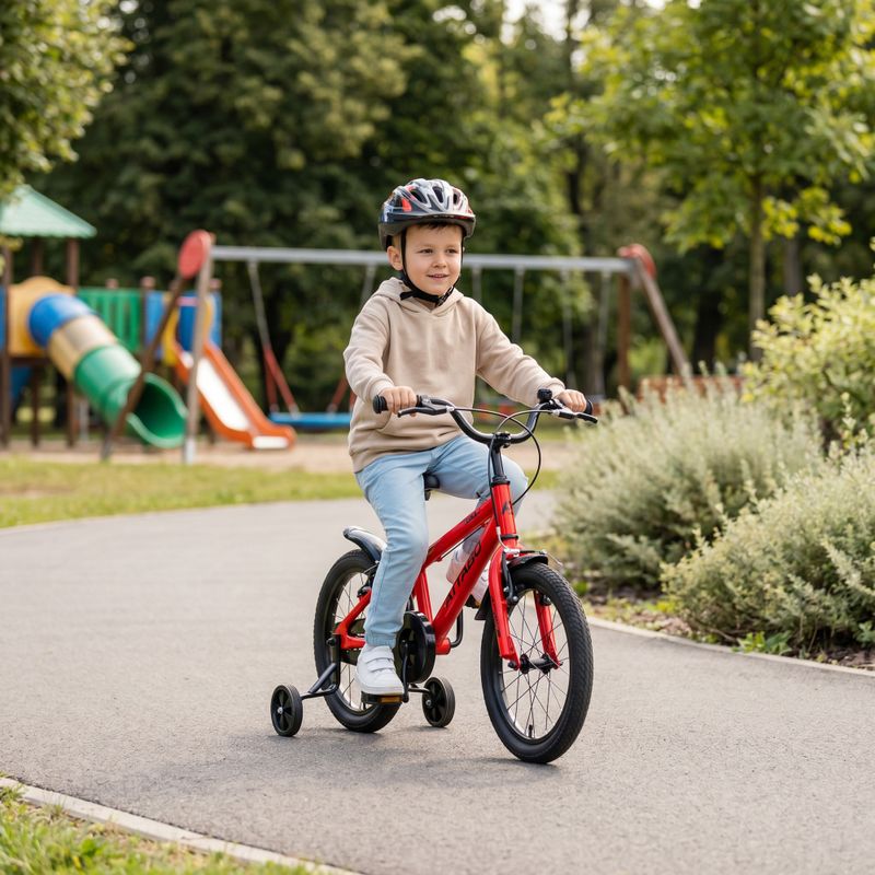 Detský bicykel ATTABO KNACK 16" red 3