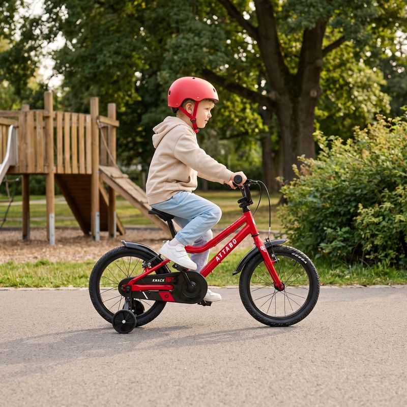 Detský bicykel ATTABO KNACK 16" red 5
