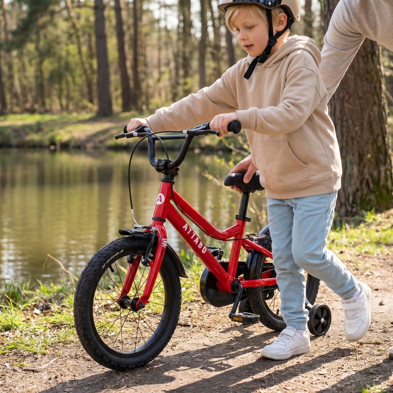 Detský bicykel ATTABO KNACK 16" red 6