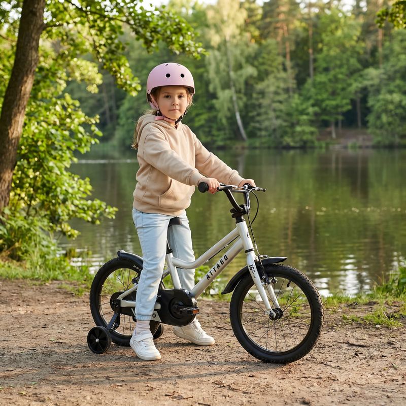 Detský bicykel ATTABO KNACK 16" silver 5