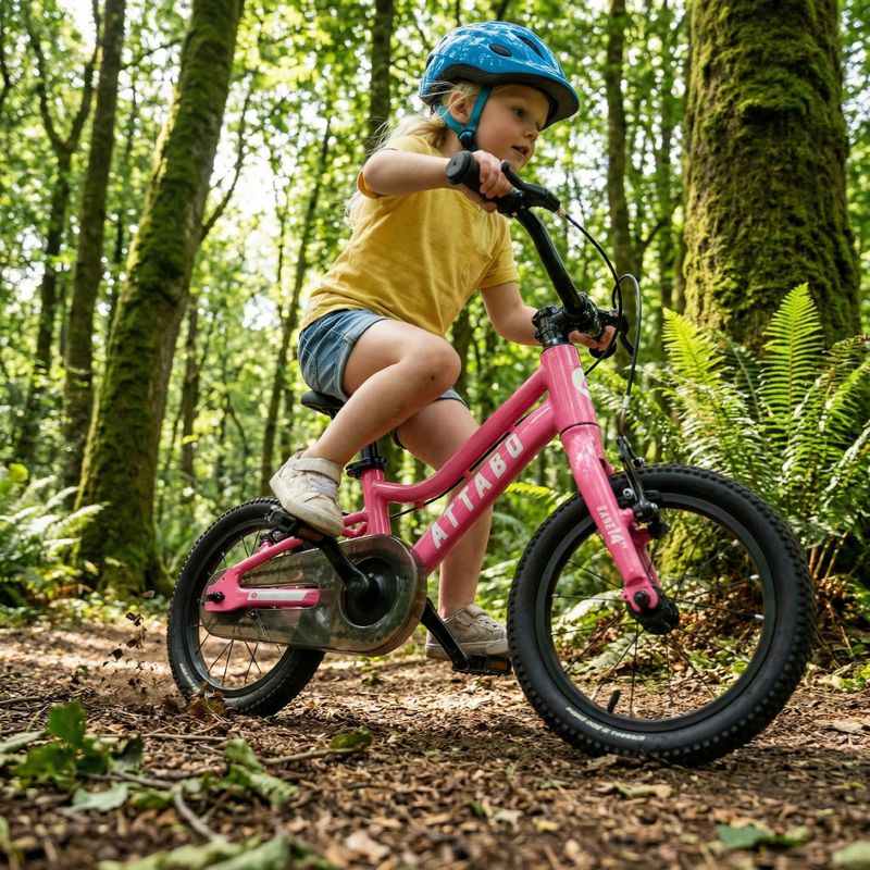 Detský bicykel ATTABO EASE 14" pink 3