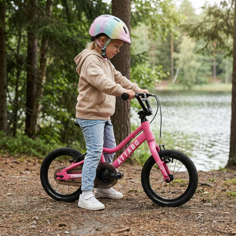 Detský bicykel ATTABO EASE 14" pink 7