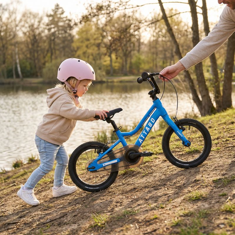 Detský bicykel ATTABO EASE 14" blue 5